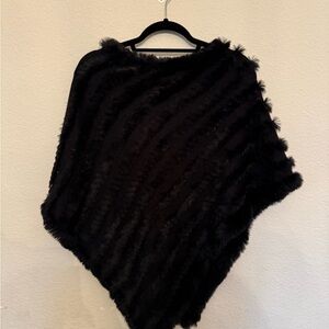 New York & Company Black Faux Fur Accessory